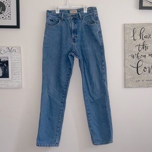 VINTAGE 1980s L.L. Bean High-Waisted Jeans